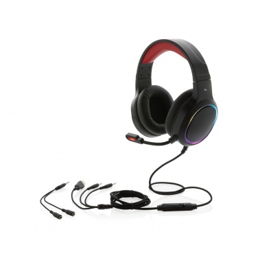 Logotrade corporate gift image of: RGB gaming headset