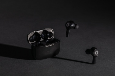Logotrade corporate gift image of: Swiss Peak ANC TWS earbuds