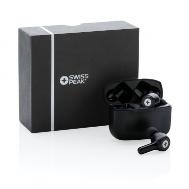 Logotrade business gift image of: Swiss Peak ANC TWS earbuds