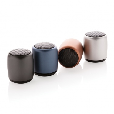 Logotrade advertising product image of: Mini aluminium wireless speaker