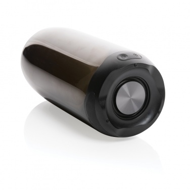 Logo trade promotional merchandise image of: RCS recycled plastic Lightboom 10W speaker