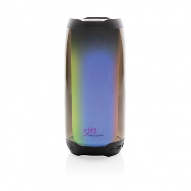 Logo trade promotional items image of: RCS recycled plastic Lightboom 10W speaker