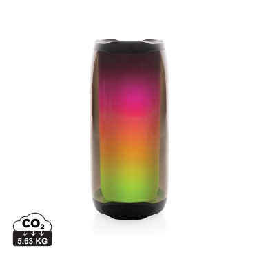 Logo trade promotional products picture of: RCS recycled plastic Lightboom 10W speaker