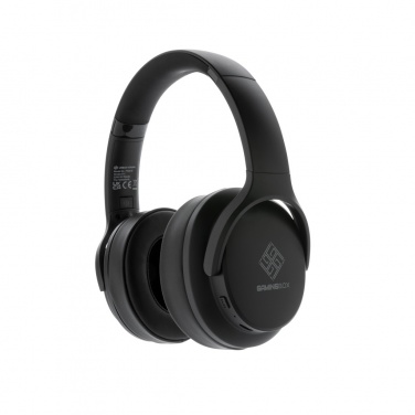Logo trade promotional item photo of: Urban Vitamin Palo Alto RCS rplastic headphone