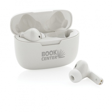 Logo trade promotional products image of: RCS recycled plastic Liberty Pro wireless earbuds