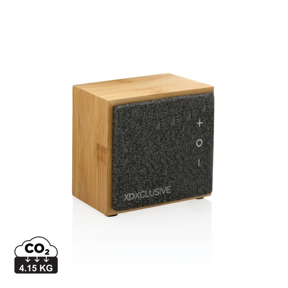 Logotrade promotional gift picture of: Wynn 5W bamboo wireless speaker