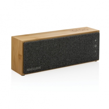 Logotrade promotional item image of: Wynn 10W bamboo wireless speaker