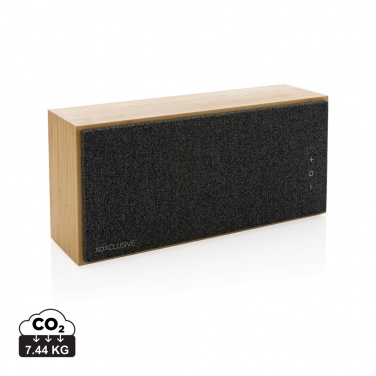 Logo trade business gift photo of: Wynn 20W bamboo wireless speaker