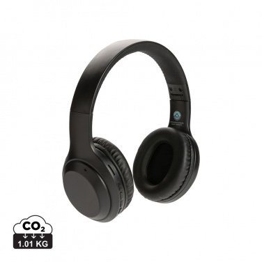Logotrade promotional product picture of: RCS standard recycled plastic headphone
