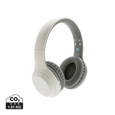 Logo trade promotional products picture of: RCS standard recycled plastic headphone