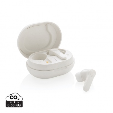 Logotrade promotional giveaway picture of: RCS standard recycled plastic TWS earbuds
