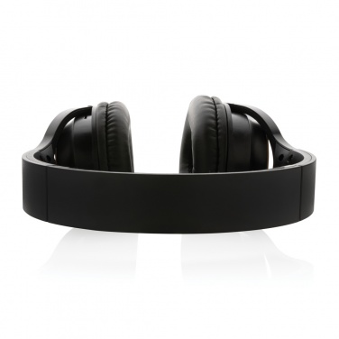 Logo trade promotional products image of: RCS and bamboo Elite Foldable wireless headphone
