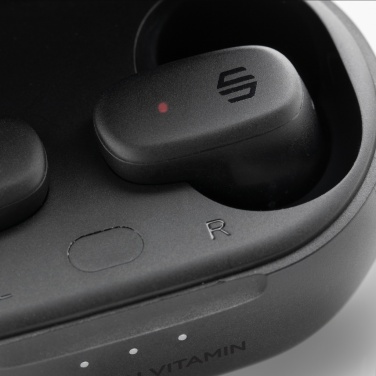 Logotrade promotional giveaway image of: Urban Vitamin Gilroy hybrid ANC and ENC earbuds