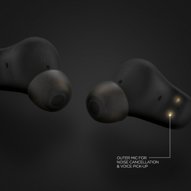 Logotrade promotional item picture of: Urban Vitamin Gilroy hybrid ANC and ENC earbuds