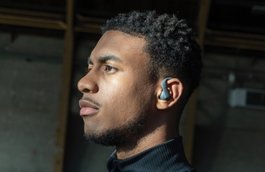 Logo trade promotional gift photo of: Urban Vitamin Pacifica RCS rplastic earbuds