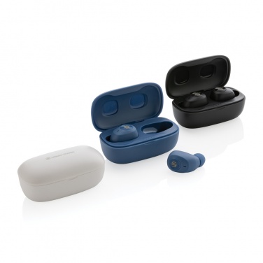 Logo trade promotional products picture of: Urban Vitamin Palm Springs RCS rplastic ENC earbuds
