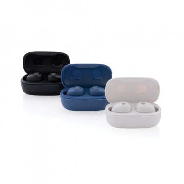 Logo trade corporate gifts image of: Urban Vitamin Palm Springs RCS rplastic ENC earbuds