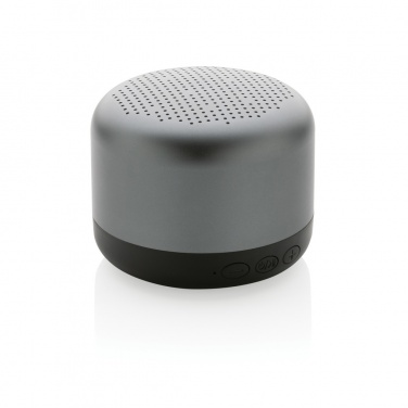 Logo trade promotional products picture of: Terra RCS recycled aluminium 5W wireless speaker