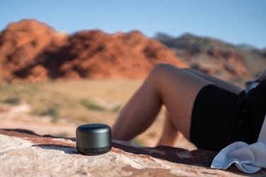 Logo trade promotional merchandise picture of: Terra RCS recycled aluminium 5W wireless speaker