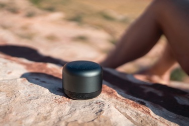 Logo trade corporate gifts picture of: Terra RCS recycled aluminium 5W wireless speaker