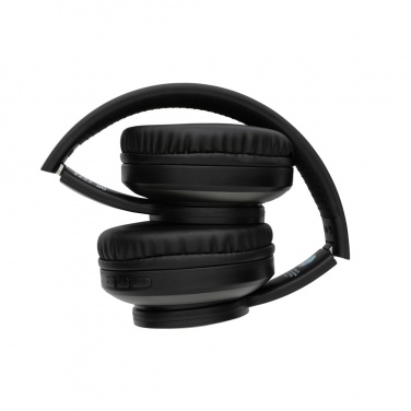 Logo trade advertising products image of: Terra RCS recycled aluminium wireless headphone