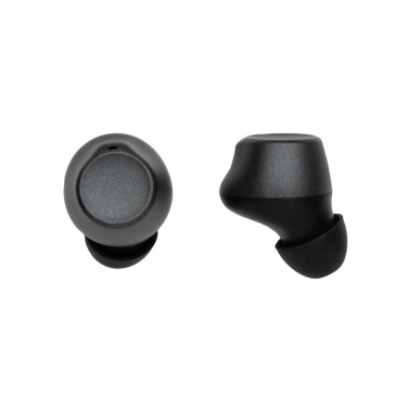 Logotrade promotional product picture of: Terra RCS recycled aluminium wireless earbuds