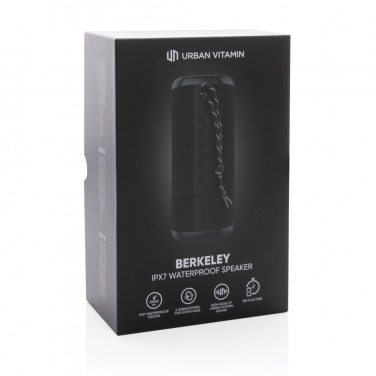 Logotrade promotional merchandise picture of: Urban Vitamin Berkeley IPX7 waterproof 10W speaker