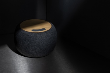 Logotrade promotional merchandise picture of: RCS Rplastic/PET and bamboo 5W speaker