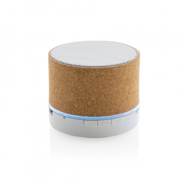 Logo trade advertising products image of: Cork 3W wireless speaker