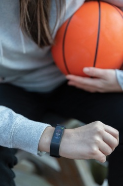 Logo trade promotional giveaways picture of: RCS recycled TPU Sense Fit with heart rate monitor