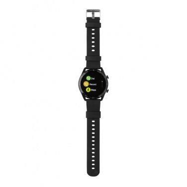 Logo trade corporate gifts picture of: RCS recycled TPU Fit Watch round
