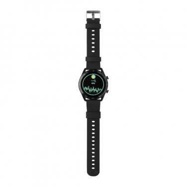 Logo trade promotional gifts picture of: RCS recycled TPU Fit Watch round