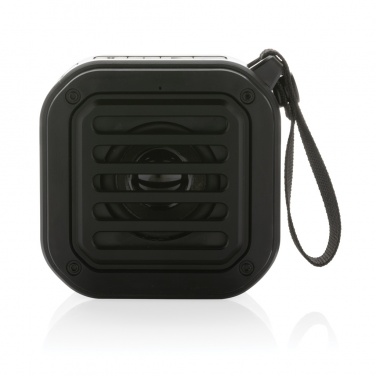 Logotrade corporate gift picture of: 3W RCS recycled plastic wireless sunwave solar speaker