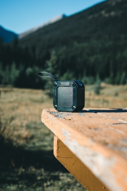 Logotrade corporate gift image of: 3W RCS recycled plastic wireless sunwave solar speaker