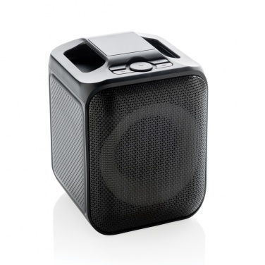 Logotrade promotional item picture of: Singvibe RCS recycled plastic karaoke set with double mic