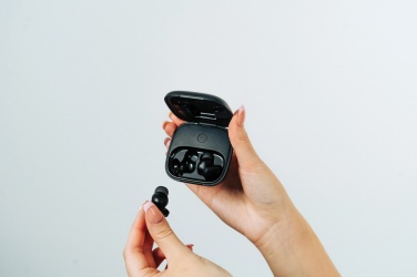 Logotrade advertising product picture of: Lakewood RCS recycled and repairable wireless earbuds