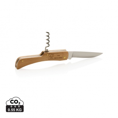 Logotrade promotional giveaways photo of: Wooden knife with bottle opener