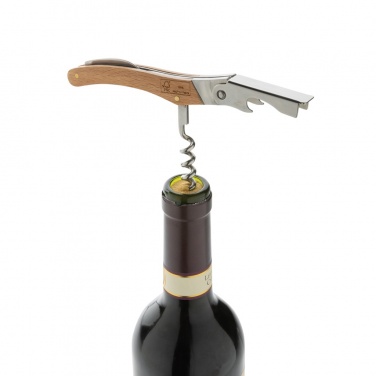 Logotrade promotional gift image of: Wooden Corkscrew
