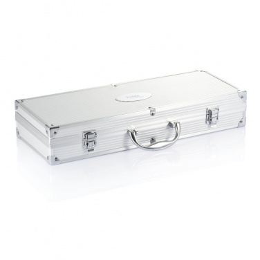 Logotrade promotional gift picture of: 12 pcs barbecue set in aluminium box