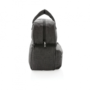 Logo trade promotional giveaways image of: Cooler bag with 2 insulated compartments