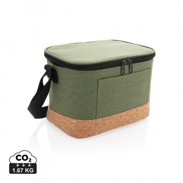 Logotrade advertising product picture of: Two tone cooler bag with cork detail