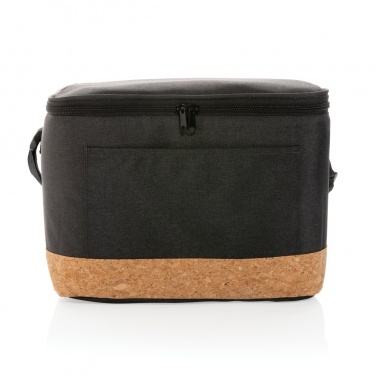 Logotrade promotional item picture of: Impact AWARE™ XL RPET two tone cooler bag with cork detail