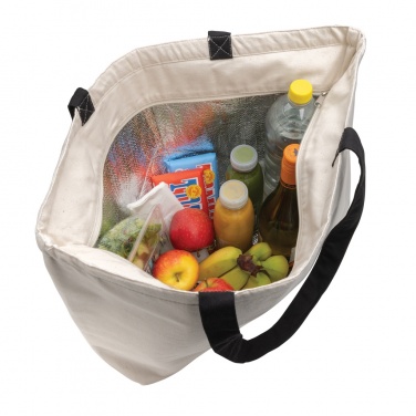 Logo trade promotional giveaway photo of: Impact Aware™ 285 gsm rcanvas large cooler tote undyed