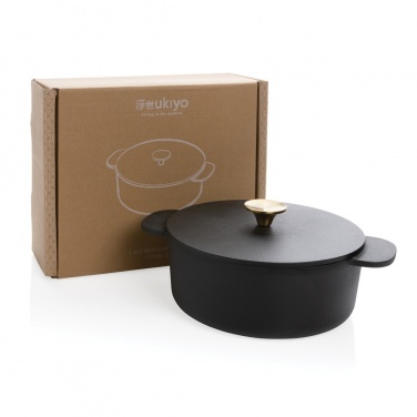 Logo trade business gift photo of: Ukiyo cast iron pan medium