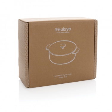 Logo trade promotional product photo of: Ukiyo cast iron pan large