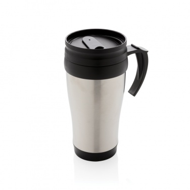 Logo trade business gifts image of: Stainless steel mug
