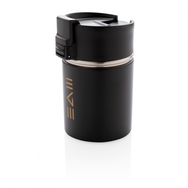 Logo trade promotional merchandise photo of: Bogota compact vacuum mug with ceramic coating
