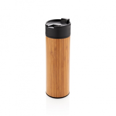 Logotrade promotional giveaways photo of: Bogota vacuum bamboo coffee mug