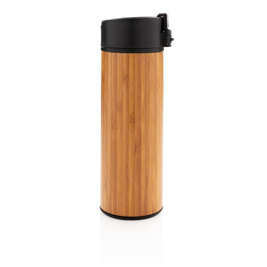 Logotrade advertising product picture of: Bogota vacuum bamboo coffee mug