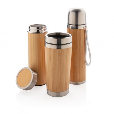 Logo trade advertising product photo of: Bamboo tumbler